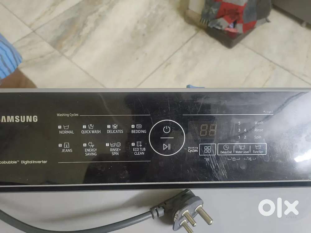Samsung fully automatic 7kg top loaded washing machine