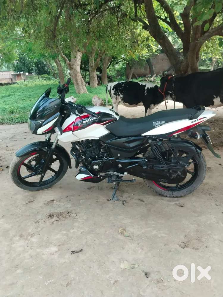 A bike is good condition