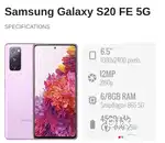 S20FE 5G 8 128