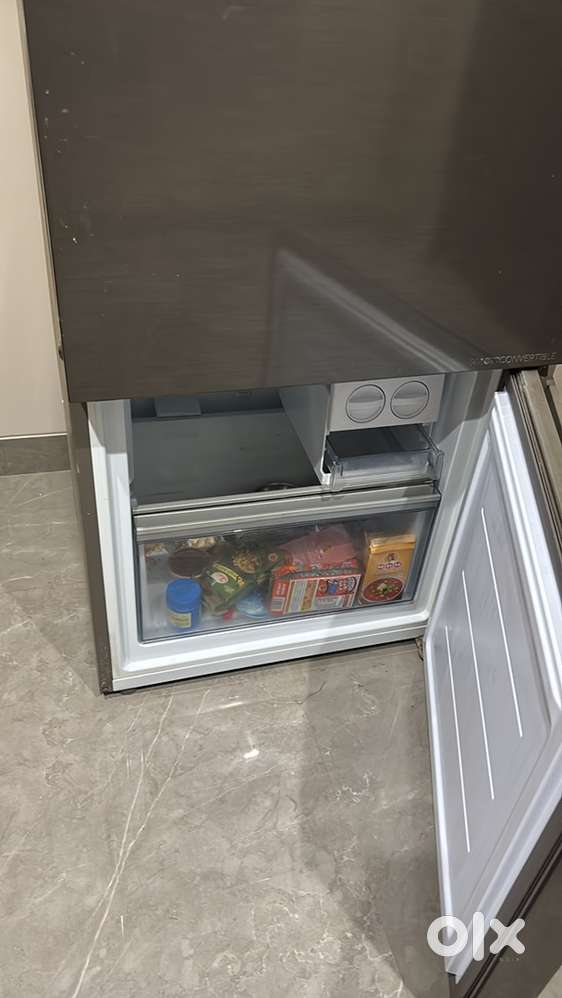 Double door haier fridge