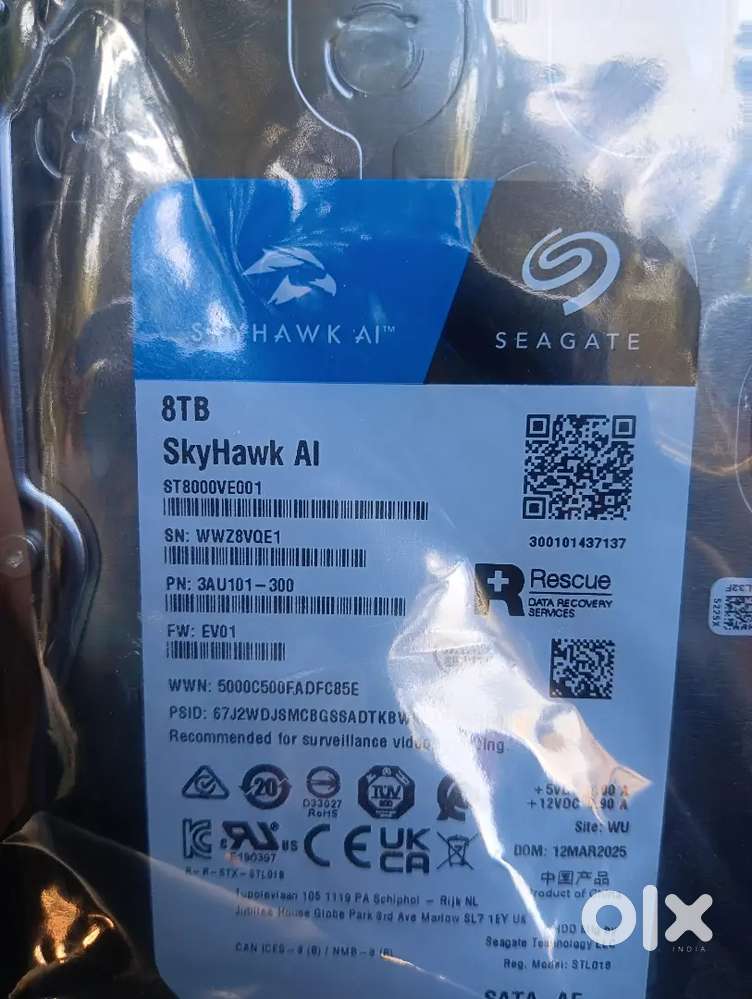 8TB Hard disk Seagate