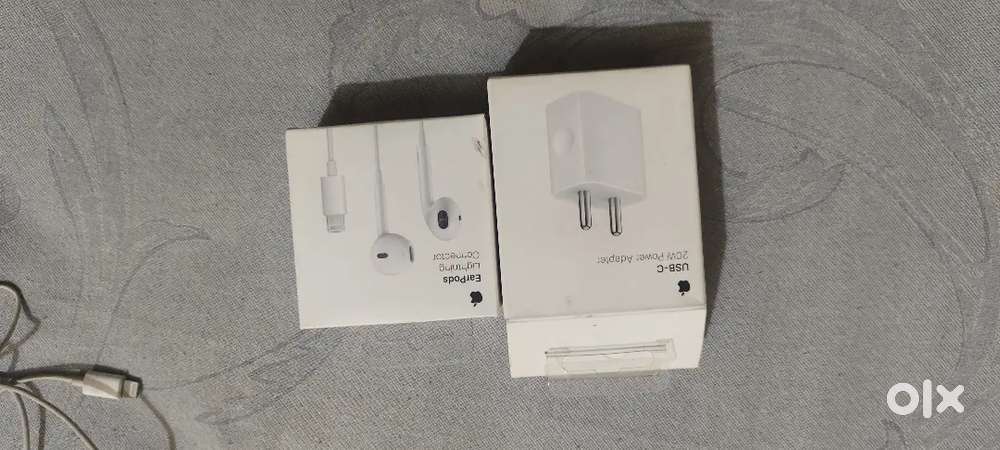 Apple adaptor and air birds