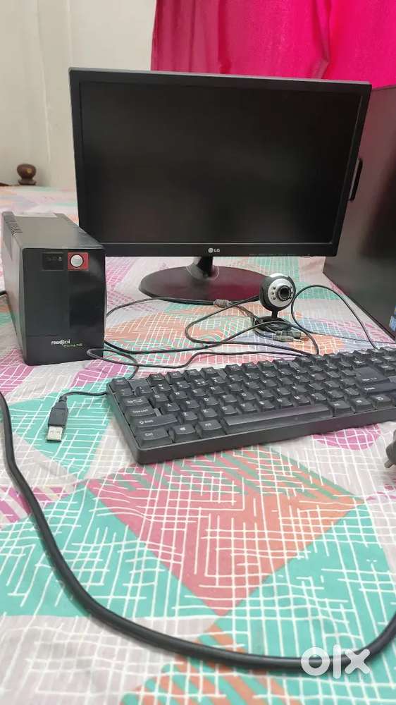 CompletePC Set - HP ProDesk i5
+ LG 19 Monitor+UPS+Webcam + WiFi