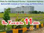 Plots Near NRI Institute of Technology, Pericherla