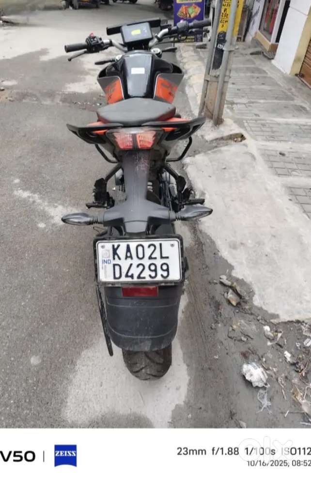 5 month new bike with rc book and full documents brand new vehicle...