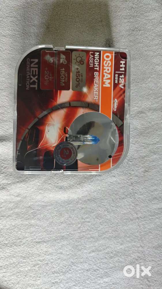 OSRAM Night Breaker Laser H1 12V 55W (Next Gen)Brand New Sealed Pack