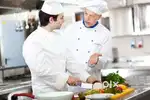 Cook and helper