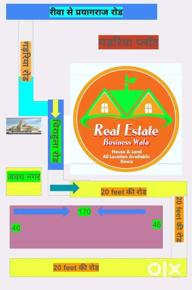 आवासीय प्लॉट कमर्शियल प्लॉट खेती वाली जमीन मकान के लिए संपर्क करें