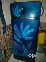 Samsung Refrigerator Blue Floral