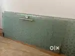 Toughened glass door