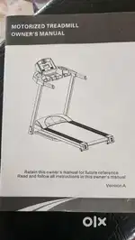 Motorized treadmill