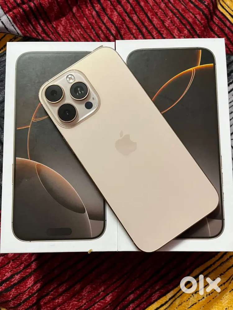 Refurbished iPhone 16 pro max available with warranty