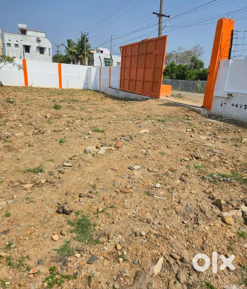 plot for sale in ponmar new site