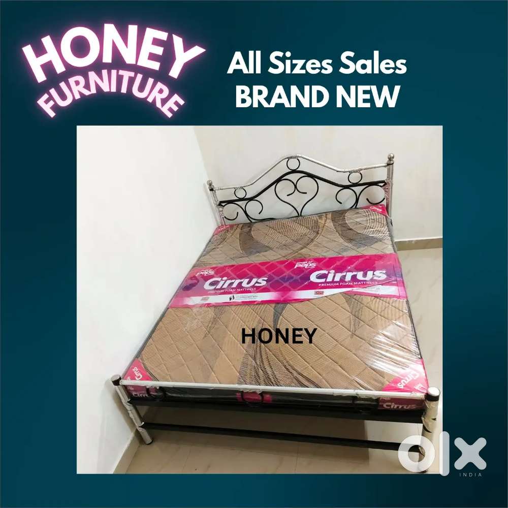 Box of Gift Furniture / Steel Cot Bed Mattress Sales