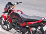 Splendor I smart self start red and black colour