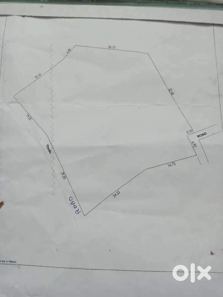 Plot area near pothencode and vavarambalam