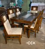6 CHAIRS DINING TABLE AVAILABLE IN STARF FURNITURE