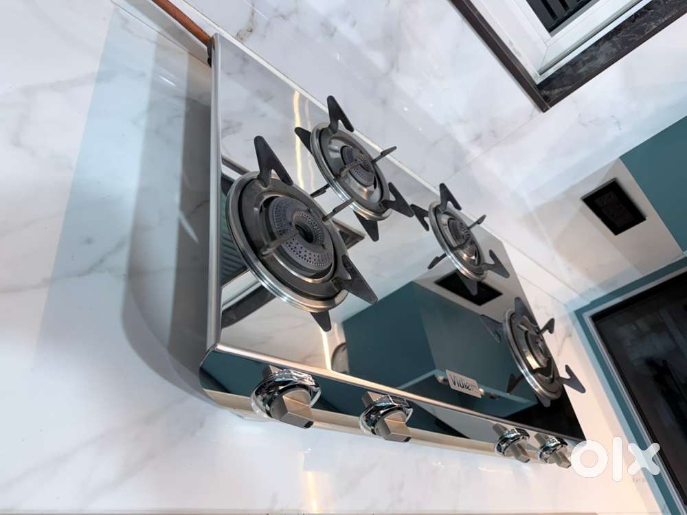 Brand new Vidiem Gas stove burner 4 way premium latest new steel model
