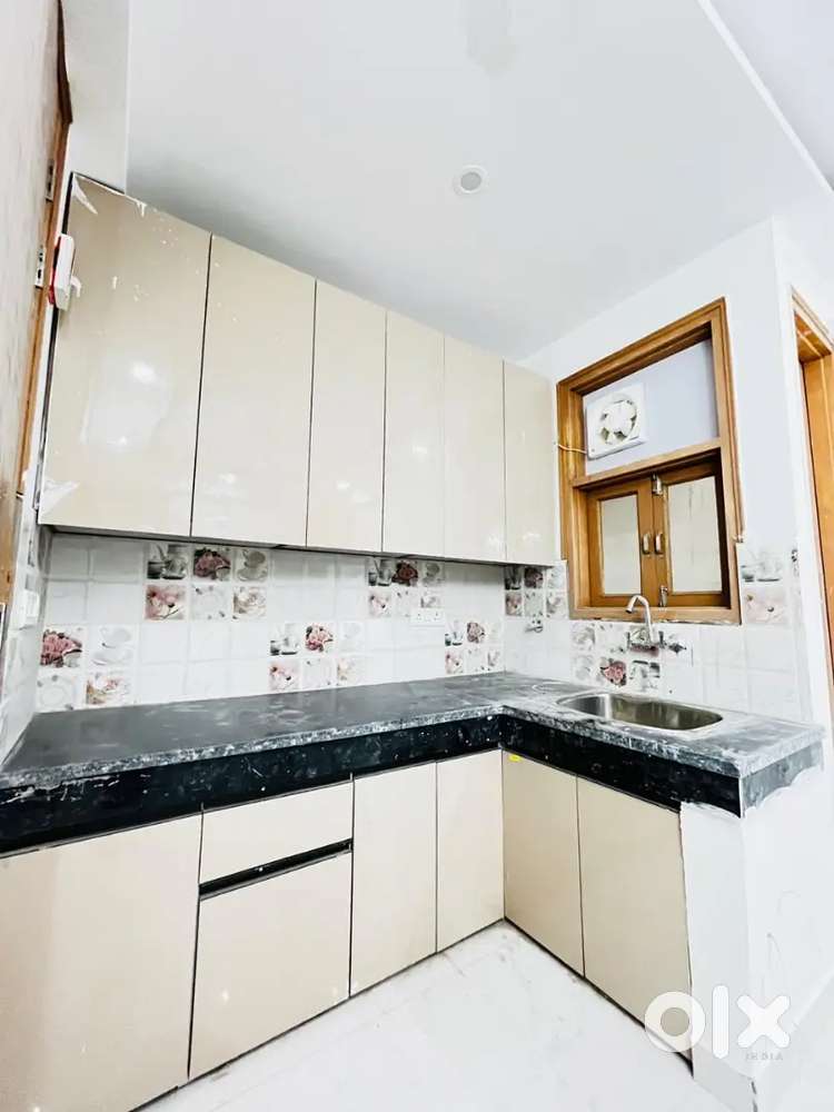 Semi furnished 1 bhk flat available for rent near saket metro station