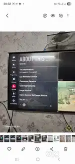 For Sale LG Led 43 inches TV model UJ632T