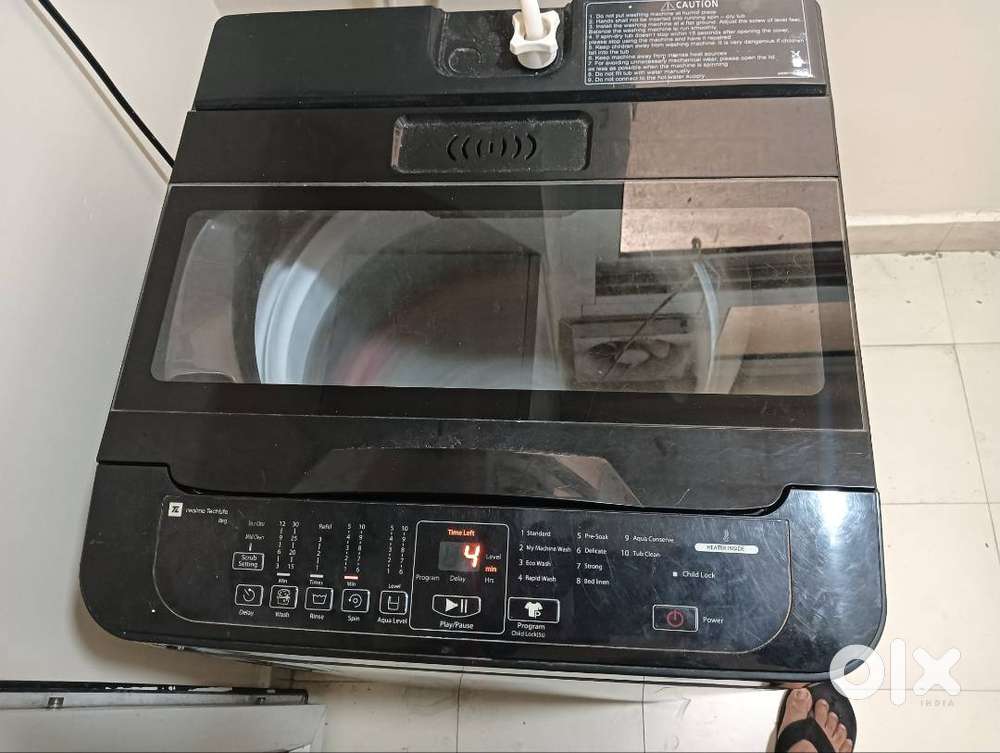 Realme top load fully automatic 8 kg washing machine, inbuilt heater