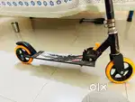 Heavy material and Mattle body one foot bicycle