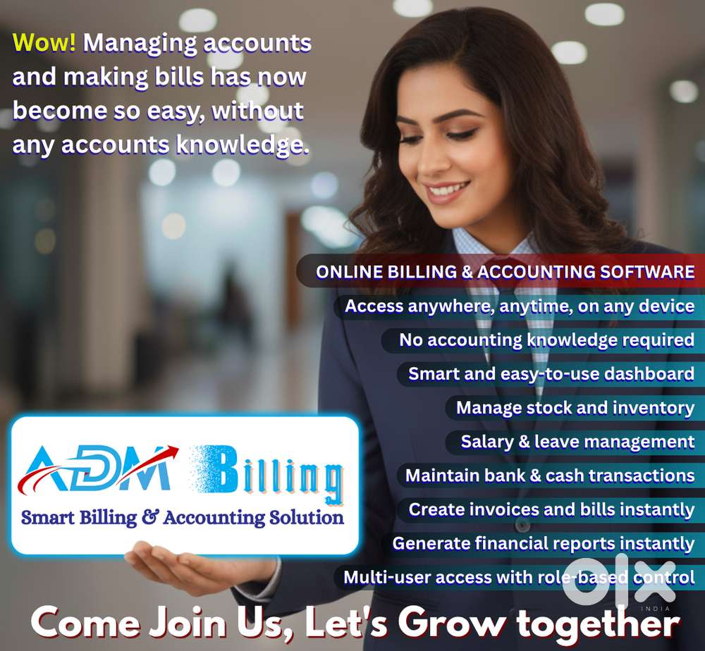ADM Billing & Accounting Software - User friendly, easy to use