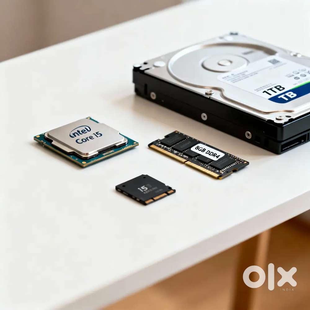 I5-9 genration processor,8gb ddr4 ram,1 tb hhd