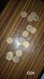 Old Indian coins . One naya paisa coins from 1959