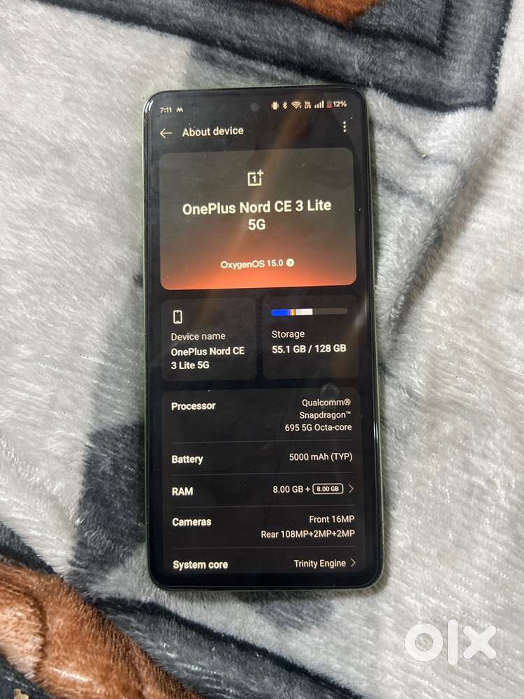 One plus ce lite 5g 8gb 128
