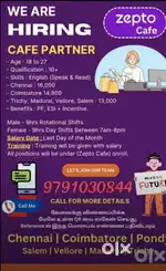 Zepto  Cafe partner