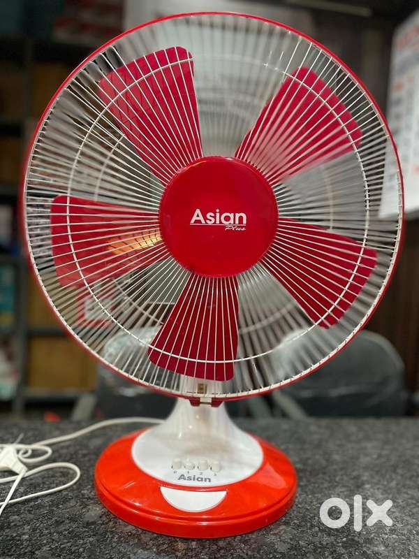 Brand New Asian 5 Blades High Speed Table Fan 1 Year Warranty.