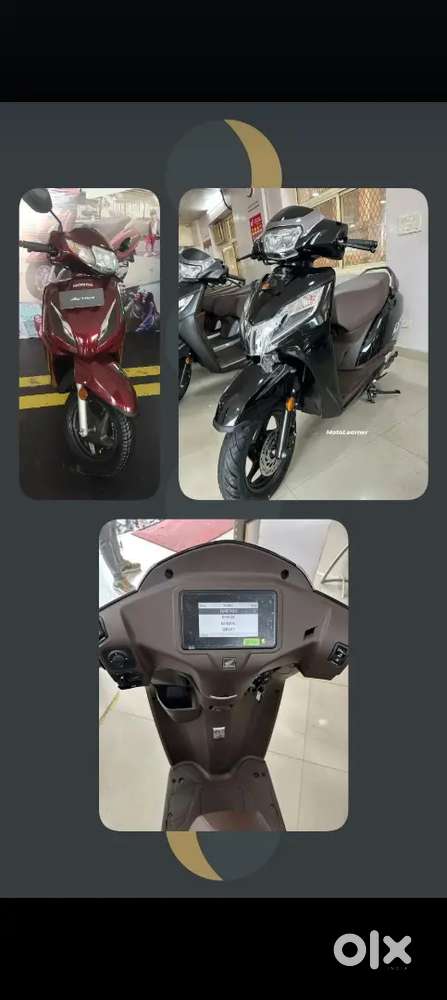 Just pay Honda Activa low down payment 9999/* free helmet