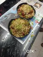 Chaines chef and Indian helper