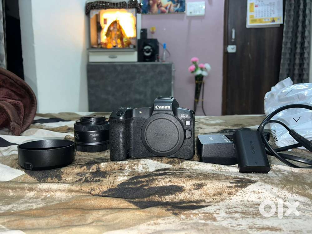 Canon R rf with lens 50mm
