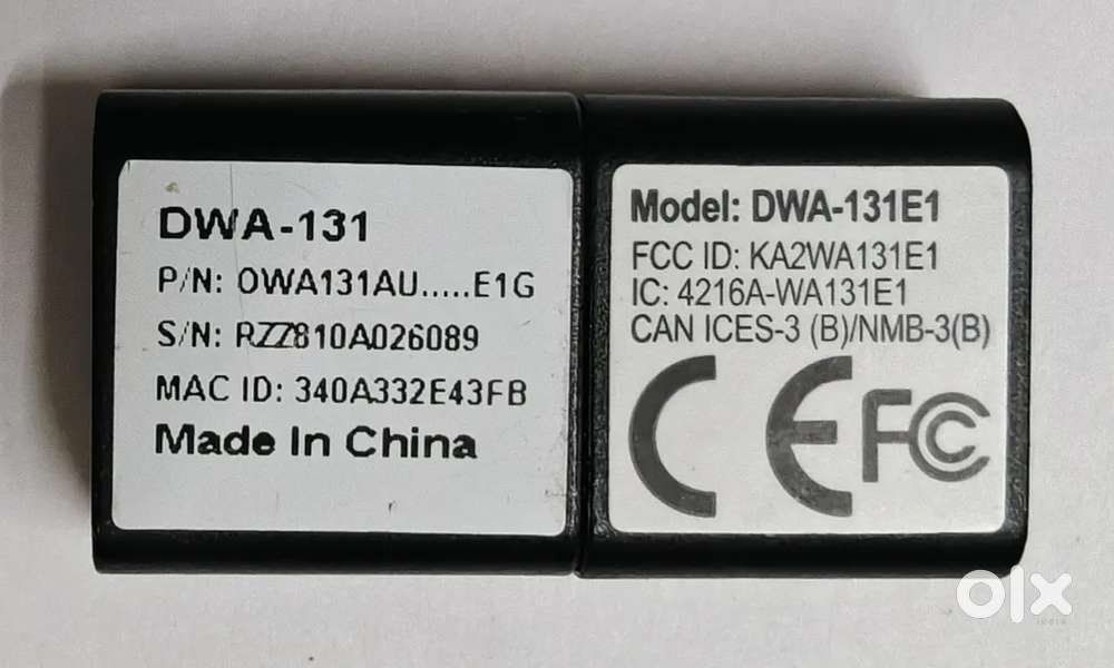 USB WIRELESS N WIFI DONGLE DLink DWA-131