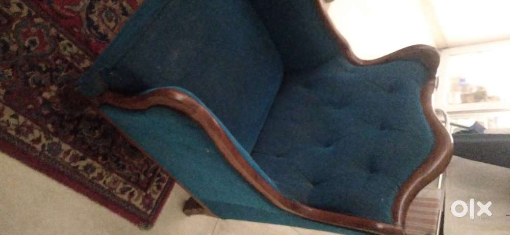 Very low price. Good condition sofa in blue