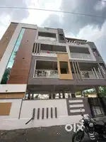 East facing Semi furnished 2bhk house with car parking