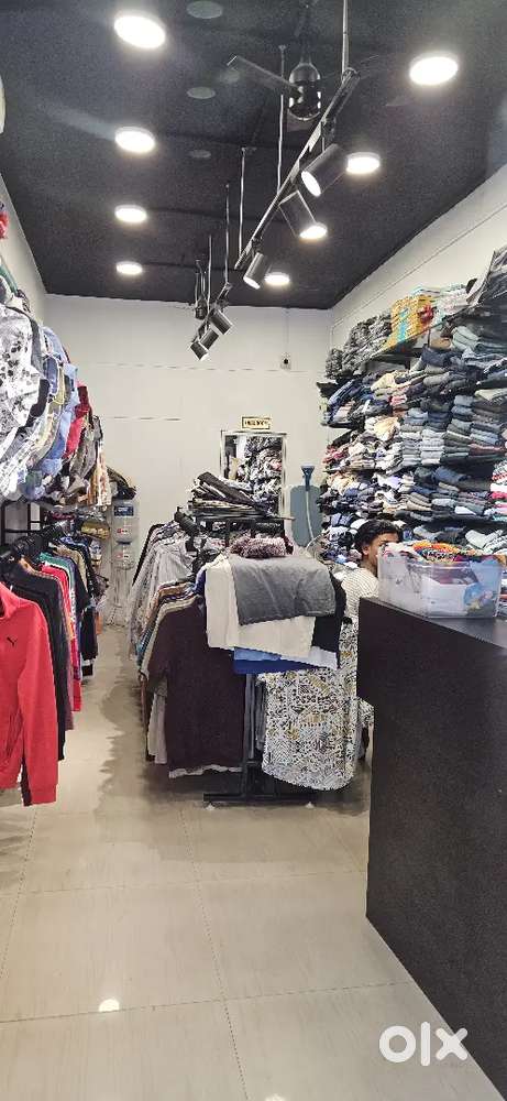 Salesman in Shop
