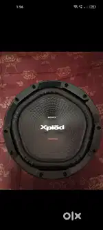 Sony sub woofer with four channel haman amplifier