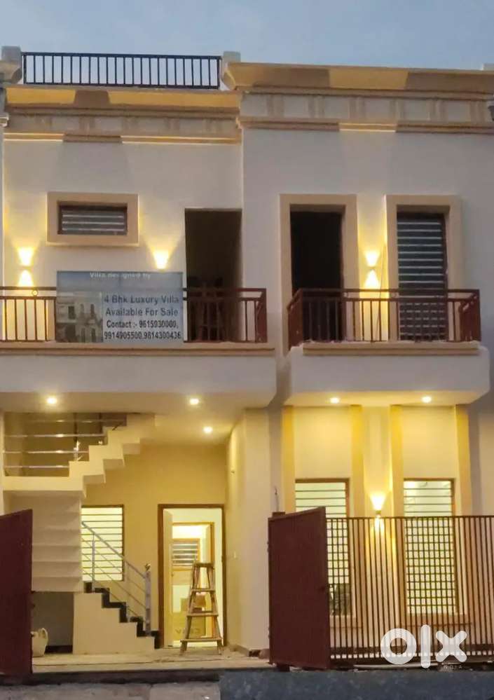 4BHK luxurious kothi 117 gaj in gated society