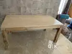 Pine wood dining table