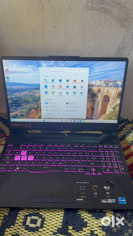 Asus tuf i7 laptop