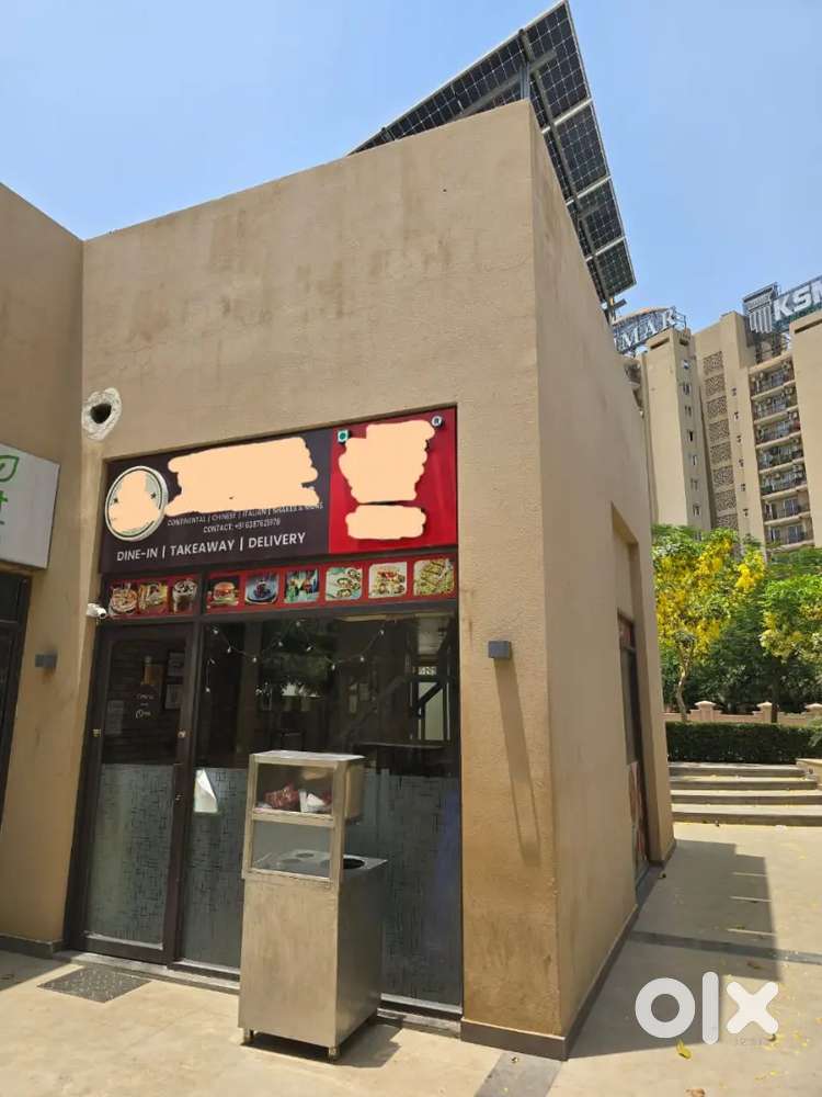 A very well maintained and fully furnished shop for immediate sale