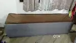Small sitting sofa with mattress and storage 165 cm length width 39 cm