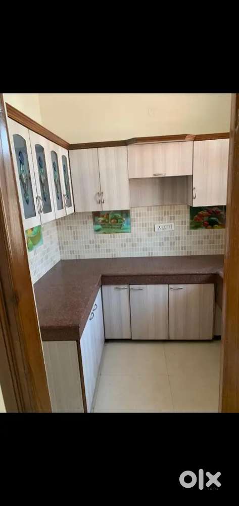 Two Bedrooms Hall Kitchen 2 Washrooms set. First Floor. Unfurnished.