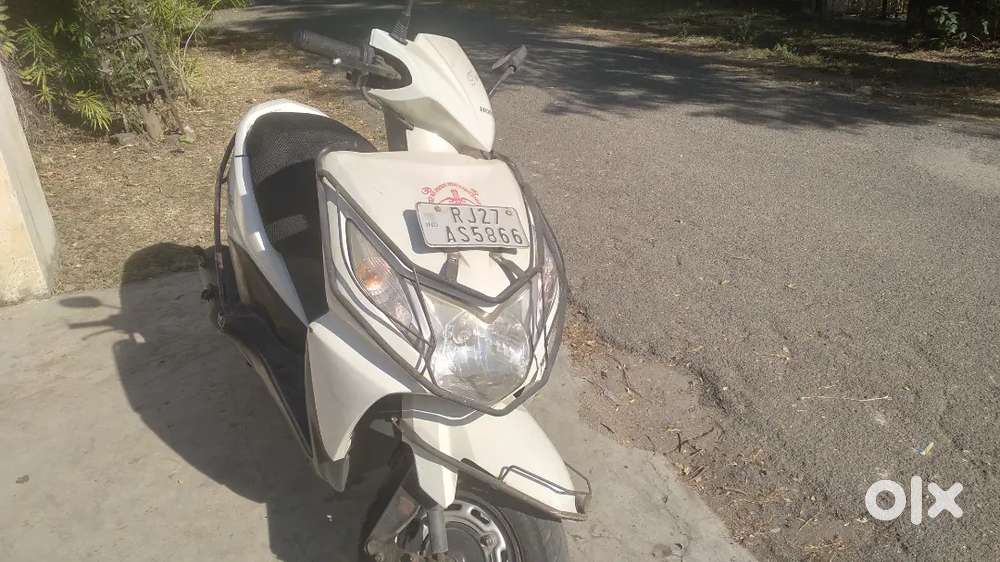 Honda DIO 2013 model. Single hand driven 33000 kms. Demand ₹ 22,000/-.