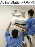 AC Instalation, Shiffting & Repairr చేయబడును