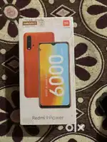 Redmi 9, power 4gb 128 gb 6000mh battery