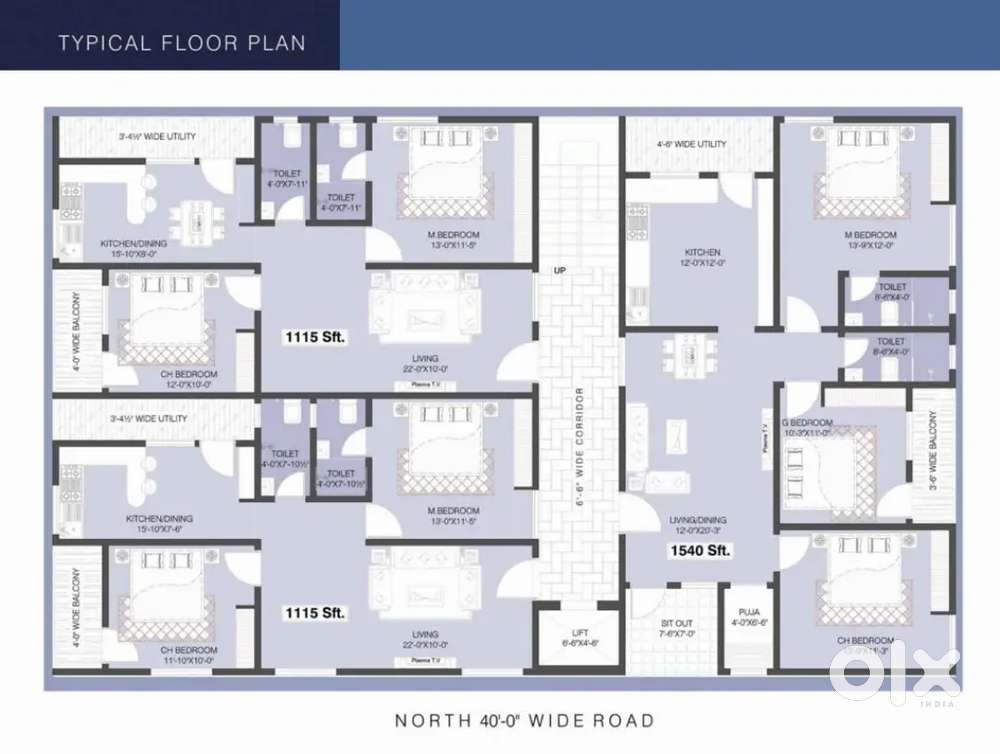 2bhk flat for sale in pm pallam last bus stop